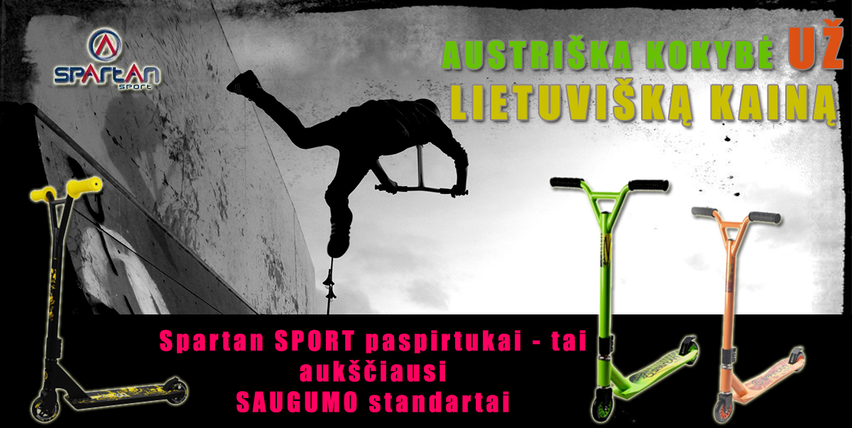 Spartan sport paspirtukai
